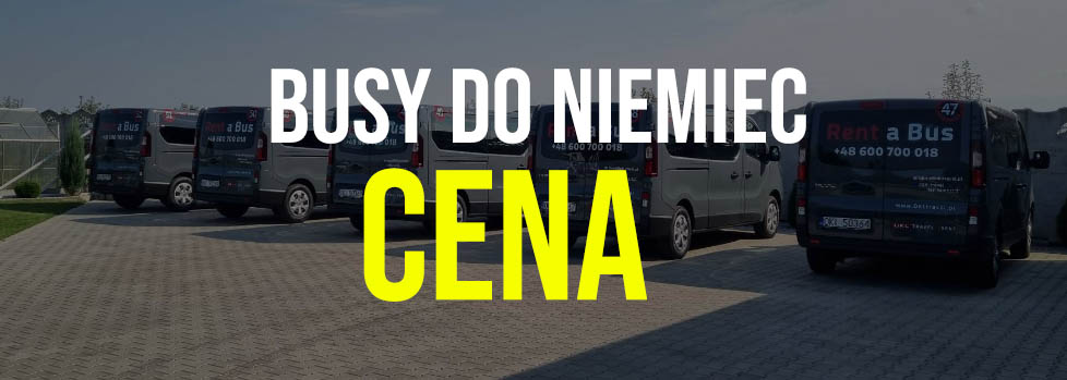 BUSY DO NIEMIEC CENA