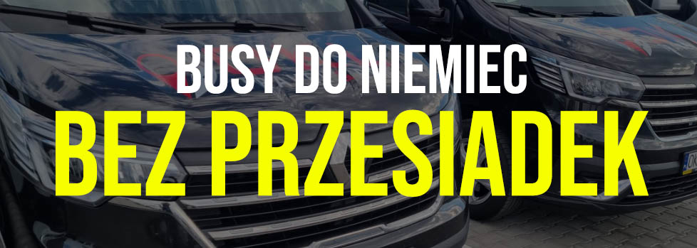 busy do niemiec bez przesiadek