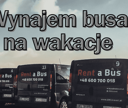 Wynajem busa na wakacje