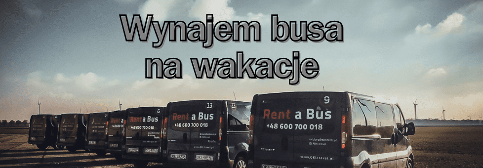 Wynajem busa na wakacje